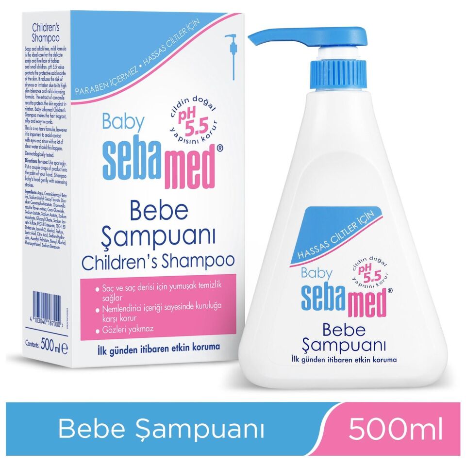 SEBAMED BABY 500ML ŞAMPUAN