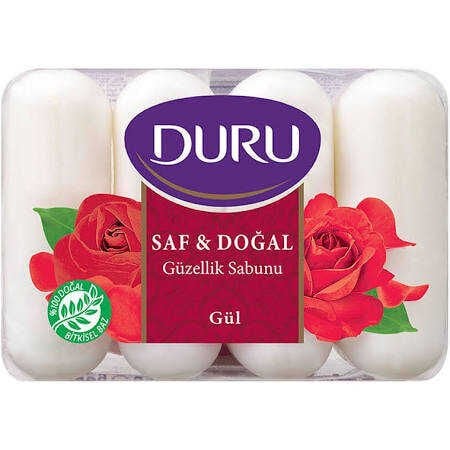 DURU GÜZELLİK SAF-DOĞAL 4X70GR GÜL