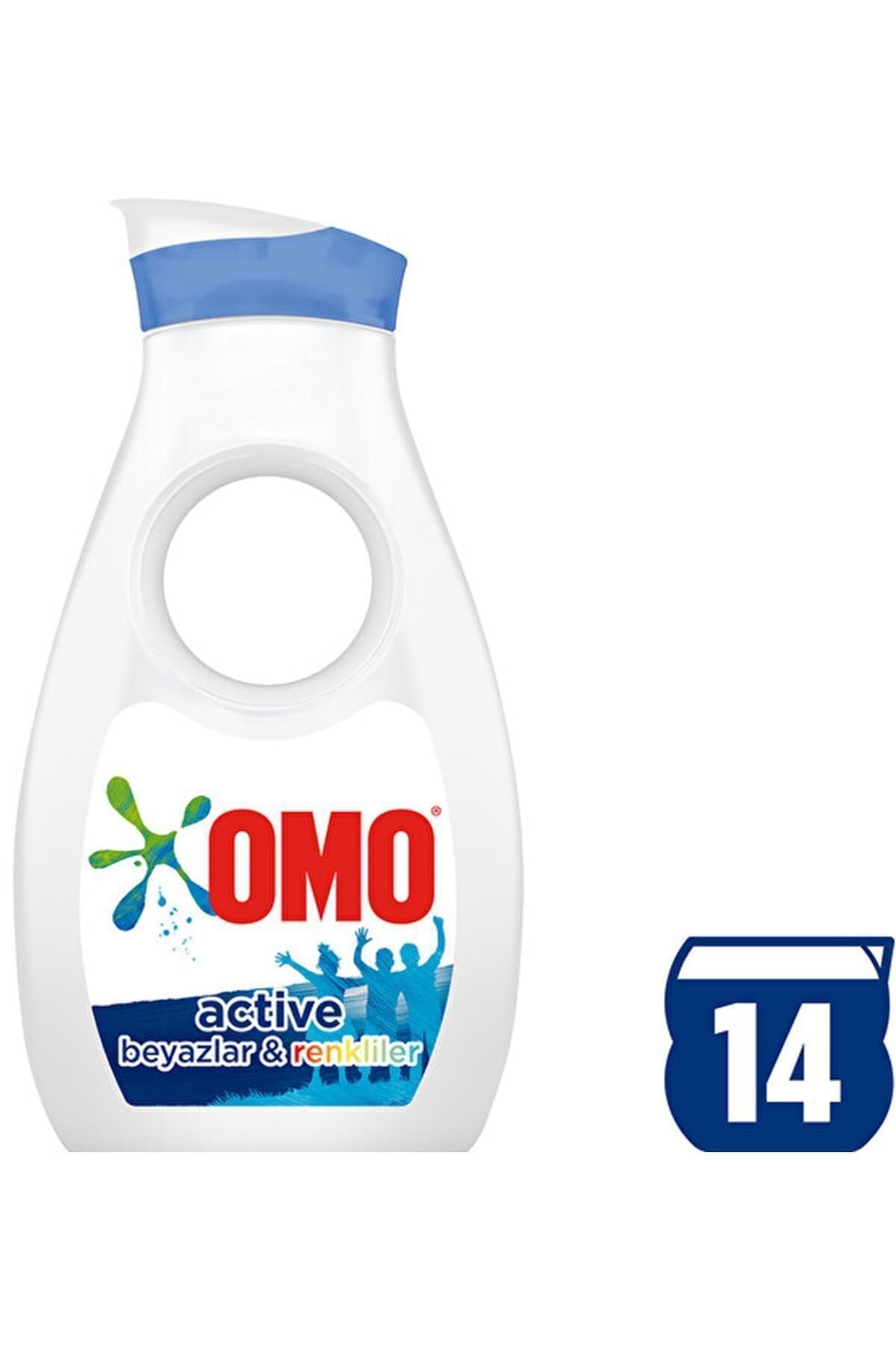 OMO MATİK SIVI 910ML ACTİVE