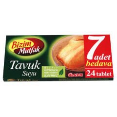 BİZİM BULYON 24LÜ TAVUK 240GR