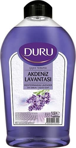 DURU SIVI SABUN 1,5LT ÇİÇEK TERAPİSİ  LAVANTA