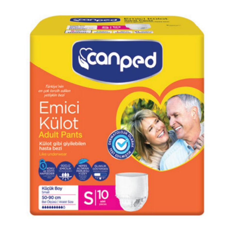 CANPED EMİCİ KÜLOT KÜÇÜK 10LU