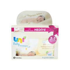 UNİ BABY ISLAK HAVLU 3+1 HEDİYE YENİDOĞAN