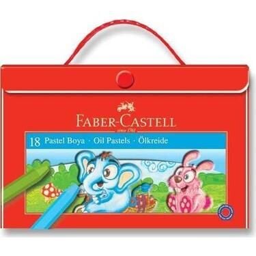 FABER CASTELL PASTEL BOYA 18Lİ ÇANTALI