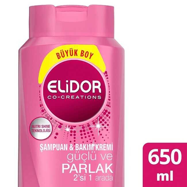 XELİDOR ŞAMPUAN 650ML GÜÇLÜ PARLAK 2 Sİ 1