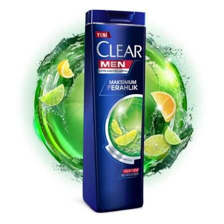 XCLEAR ŞAMPUAN 600ML MEN MAKSİMUM FERAHLIK