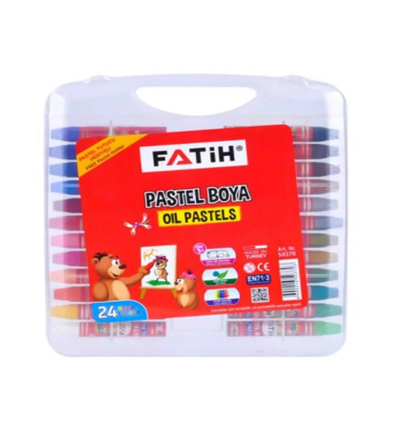 FATİH PASTEL BOYA ÇANTALI 24LÜ