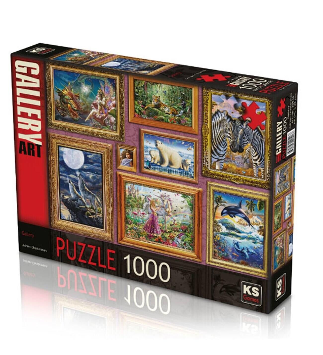 KS GAMES PUZZLE 1000 GALLERY