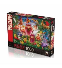 KS GAMES PUZZLE 1000 UGLY BİRDS