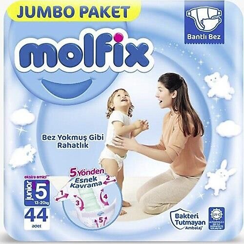 MOLFİX FIRSAT PAKET JUNİOR PLUS NO:5 44LÜ