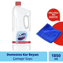 DOMESTOS 1850ML KAR BEYAZI +MİKROFİBER BEZ