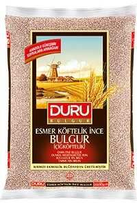 DURU BULGUR 1KG ESMER ÇİĞ KÖFTELİK