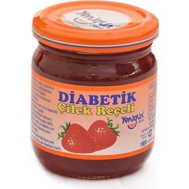 YENİGÜN ÇİLEK REÇEL DİYABETİK 230GR