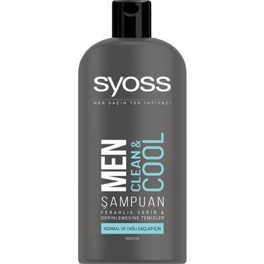 SYOSS ŞAMPUAN 500ML MEN CLEAN COOL