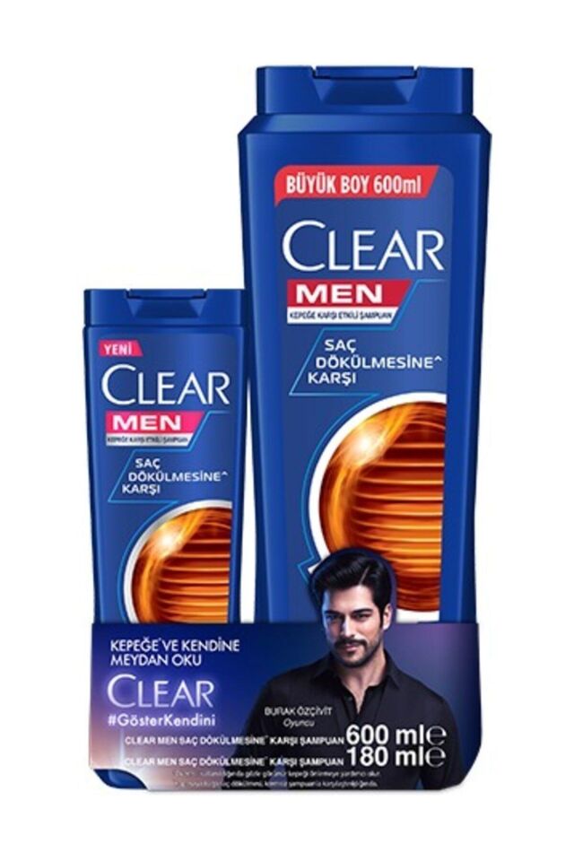 XCLEAR ŞAMPUAN SAÇ DÖKÜLMESİN KARŞI  600M+180ML M