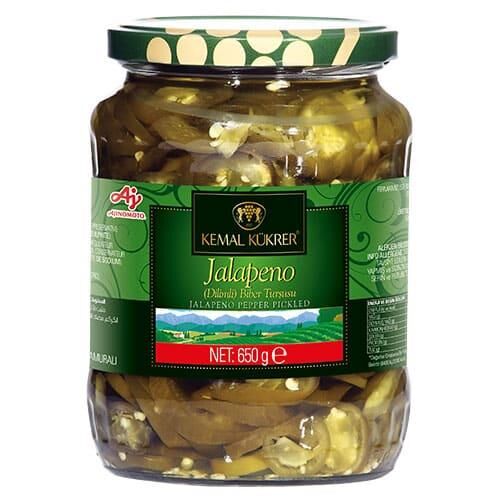 KEMAL KÜKRER JALAPENO BİBER TURŞUSU 650GR