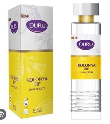 DURU KOLONYA 200ML CAM LİMON