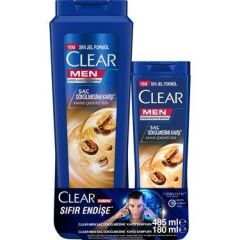 CLEAR ŞAMPUAN 485ML MEN SAÇ DÖKÜL.KARŞI+180ML ŞAMP