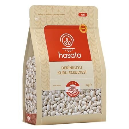 HASATA DERİNKUYU KURU FASULYESİ 1KG