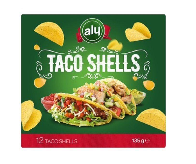 ALY TACO SHELLS 135GR