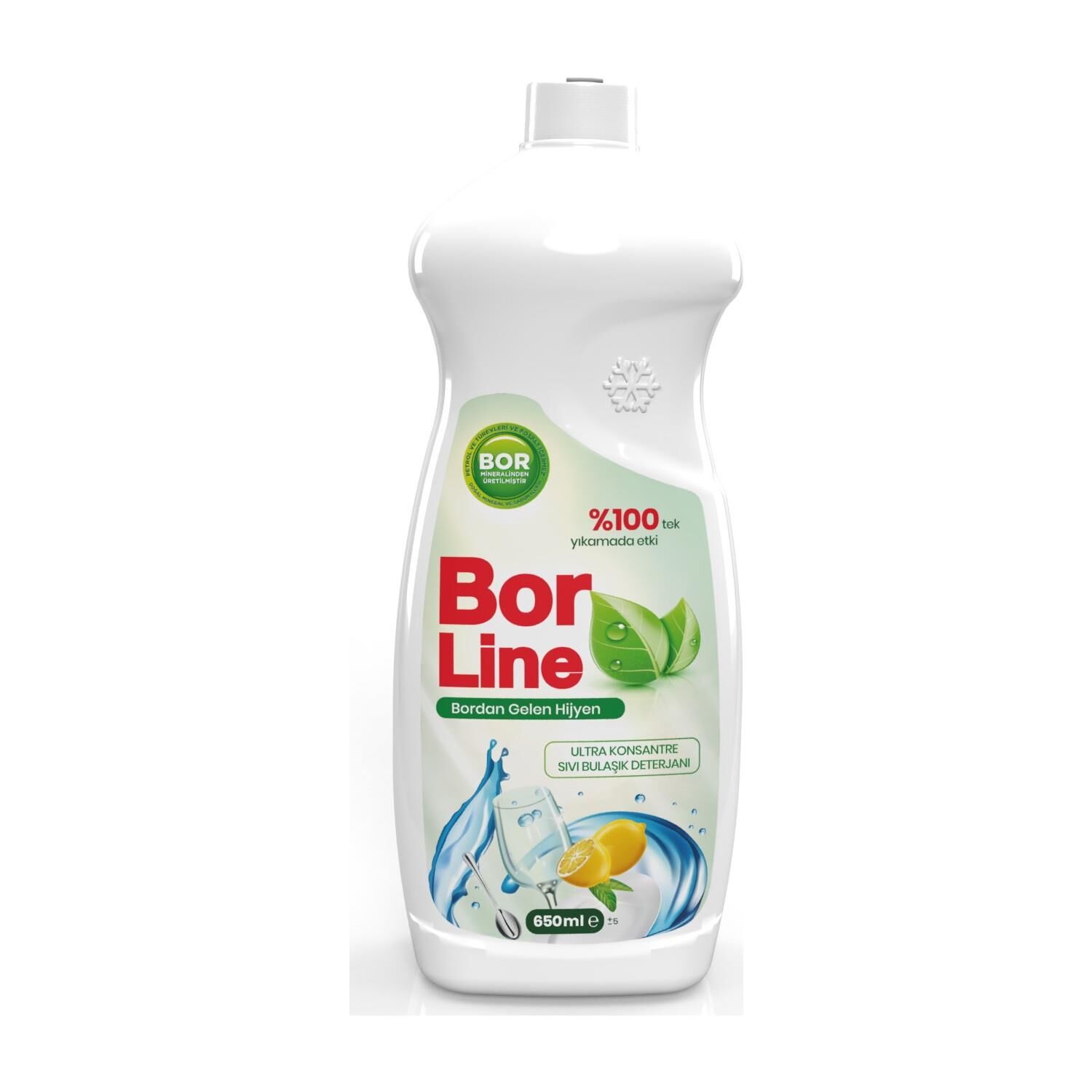 BORLİNE SIVI BULAŞIK DETERJANI 650GR