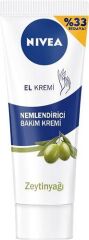 NİVEA 100ML ZEYTİNYAĞLI NEMLENDİRİCİ EL KREMİ