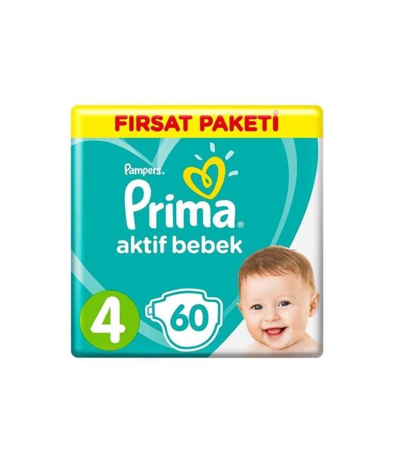 PRİMA AKTİF BEBEK FIRSAT PAKETİ MAXİ :4 54LÜ