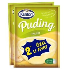 KENTON PUDİNG 2Lİ MUZLU