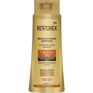 RESTOREX ŞAMPUAN 500ML 7 BESLEYİCİ YAĞ