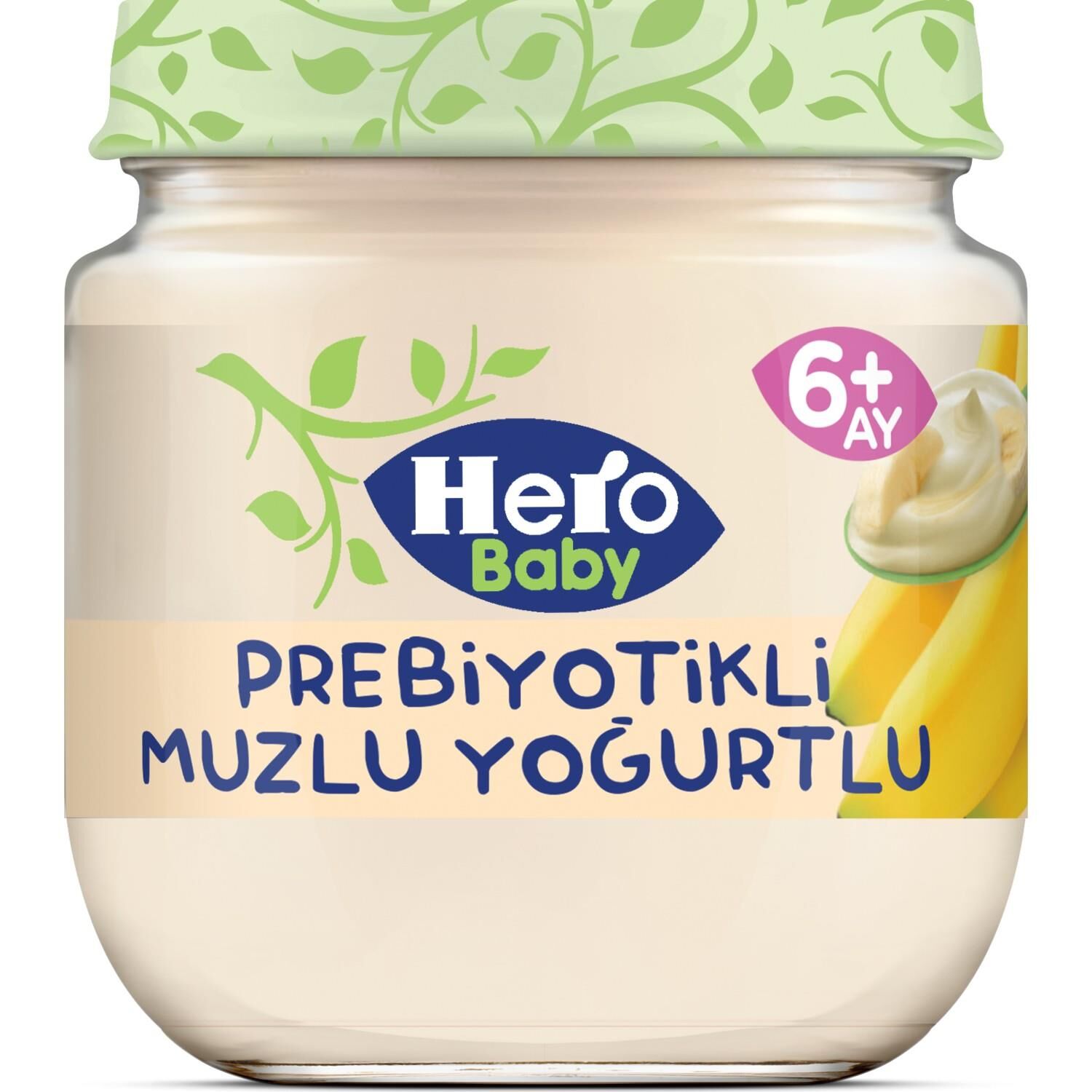 HEROBABY KVZ PREBİYOTİKLİ MUZ-YOĞURT