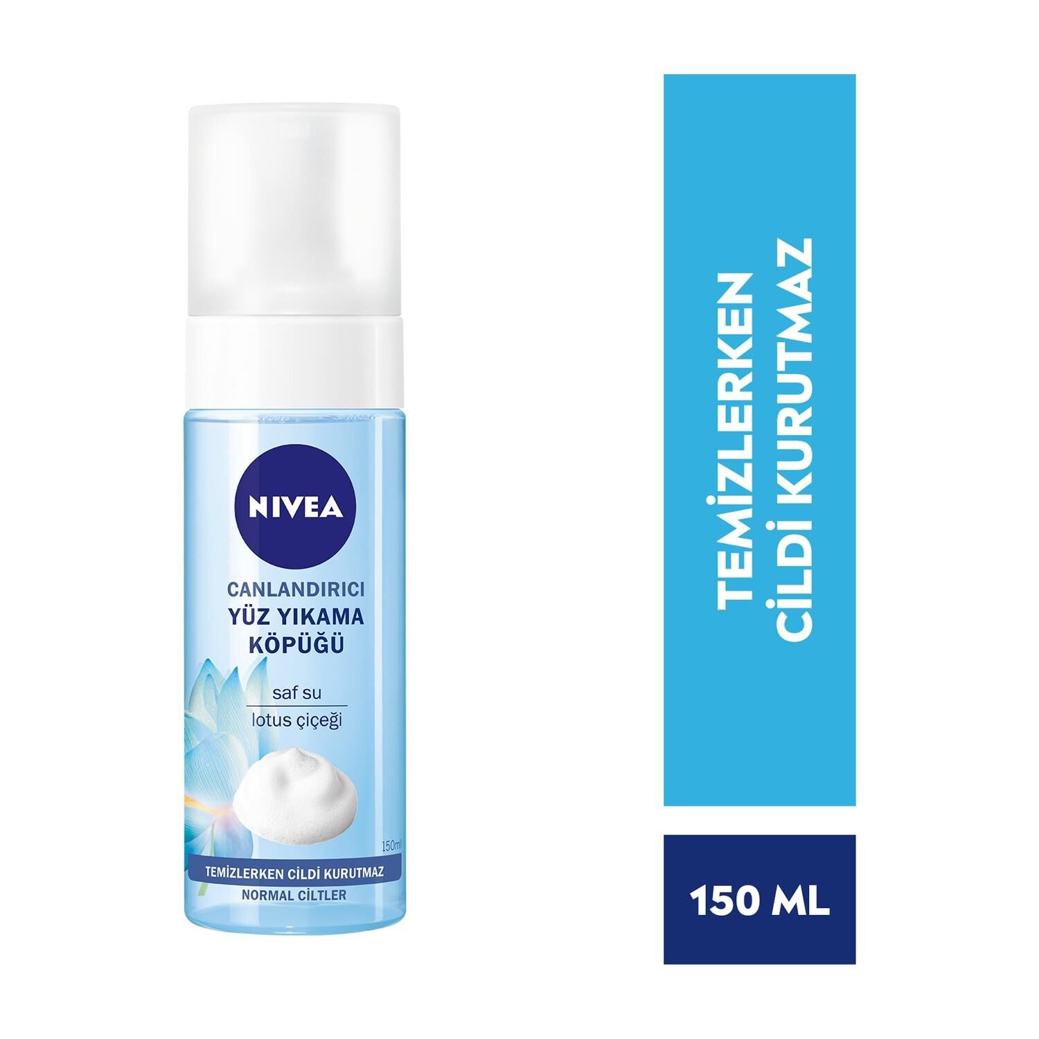 NİVEA TEMİZLEME KÖPÜĞÜ N.CİLT 150ML