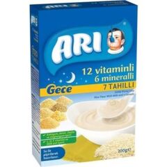 ARI MAMA 12 VİTAMİNLİ 7 TAHILLI PİRİNÇ UNU 200G