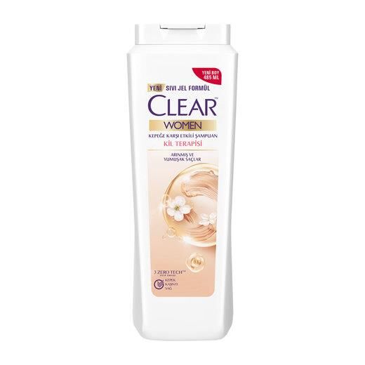 CLEAR ŞAMPUAN 485ML WOMEN KİL TERAPİSİ