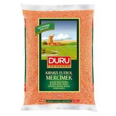 DURU MERCİMEK 2KG KIRMIZI FUTBOL