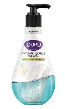 DURU SIVI SABUN 500ML ORGANİK İÇER.BEYAZ SABUN KOK