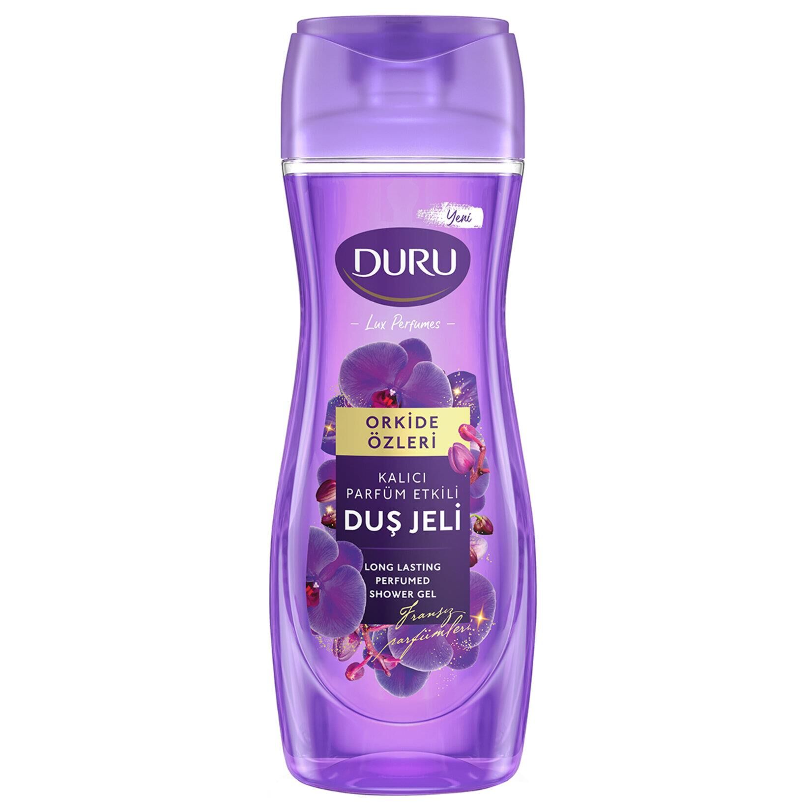 DURU DUŞ JELİ 450ML LÜX PERFUMES ORKİDE ÖZLERİ