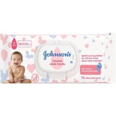 JOHNSON BABY HASSAS ISLAK HAVLU 72Lİ