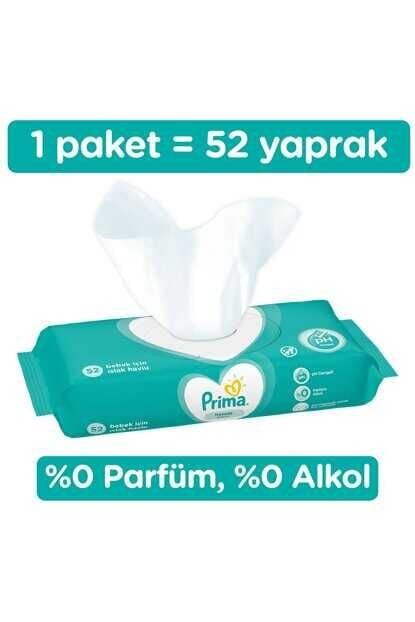 PRİMA ISLAK HAVLU TEKLİ 52Lİ FRESH