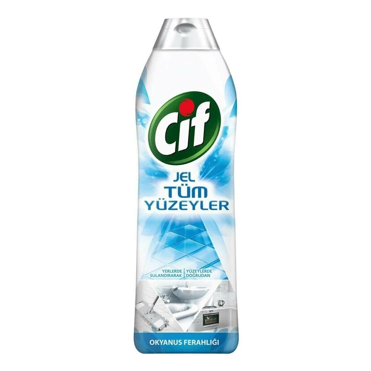 CİF TÜM YÜZEYLER 750ML JEL OKYANUS