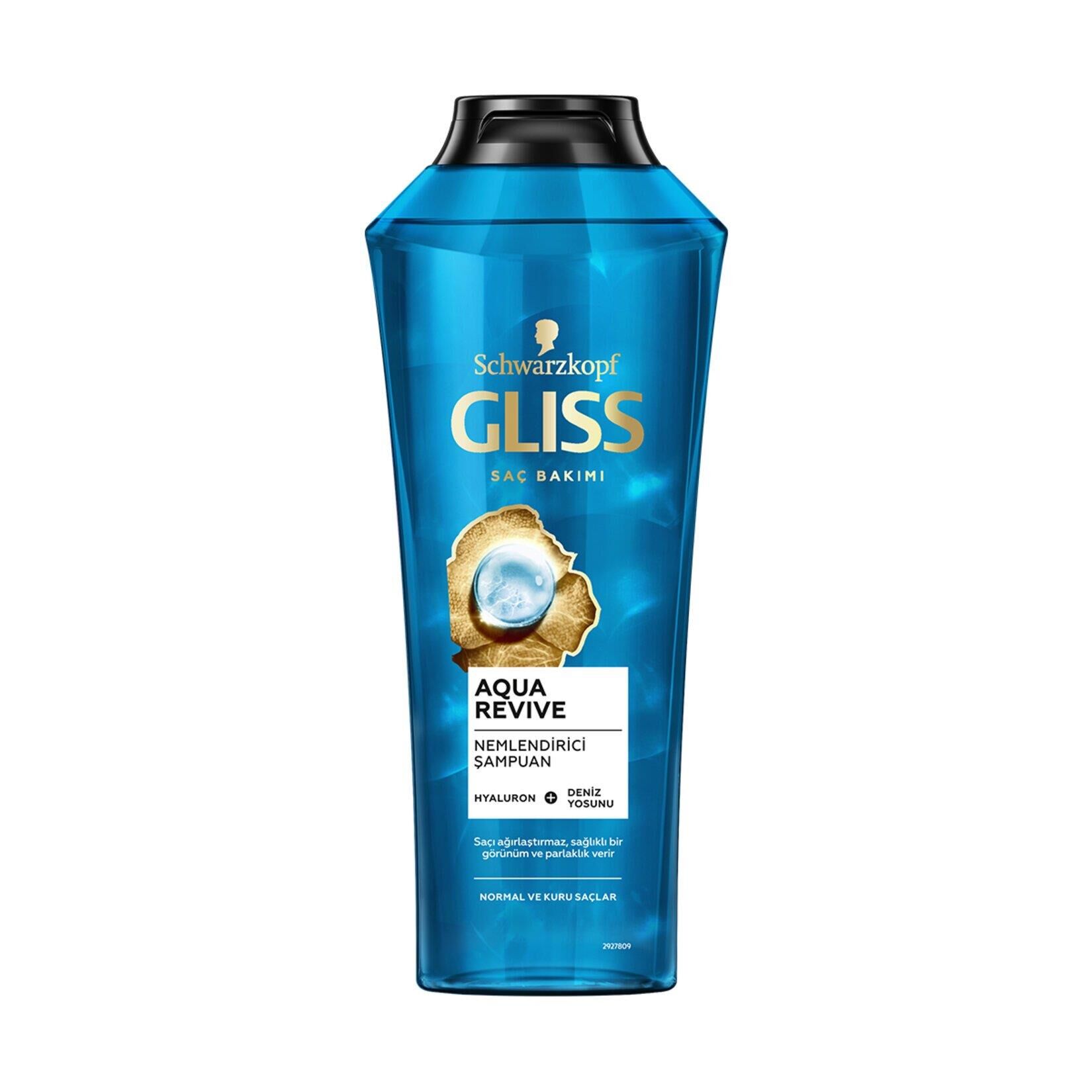 GLİSS ŞAMPUAN 500ML AGUA REVİVE