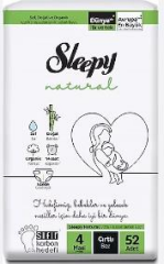 SLEEPY NATURAL CIRTLI NO:4 MAXİ 52Lİ