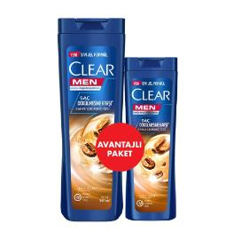 CLEAR ŞAMPUAN 350ML+180ML MEN SAÇ.DÖK.KAR.SDK