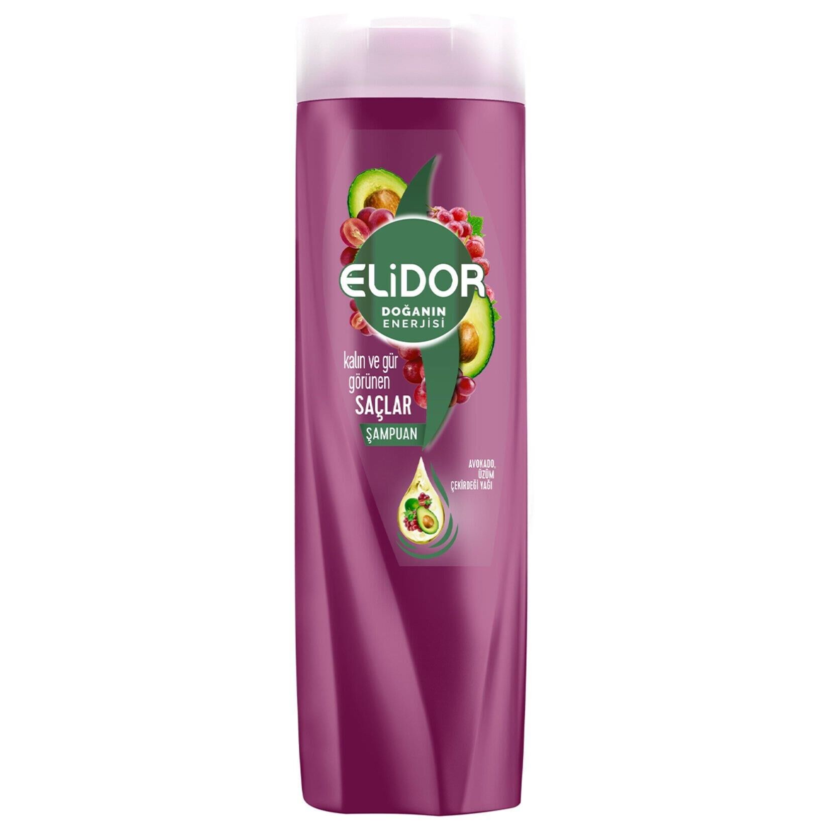 ELİDOR ŞAMPUAN 400ML AVOKADO&ÜZÜM ÇEKİR.YAĞI