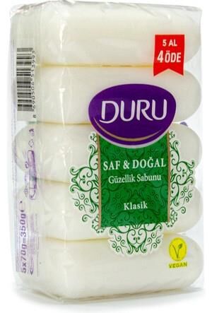 XDURU GÜZELLİK SABUNU 350GR KLASİK 5 AL 4 ÖDE