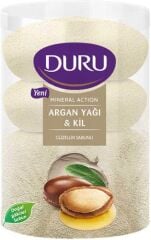 DURU SABUN MİNERAL ACİTON ARGAN VE KİL 4LÜ 110GR